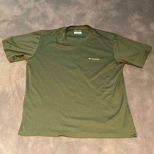 Columbia Men’s Omni-Wick Advanced Evaporation T-Shirt | Size: L | Color: Green